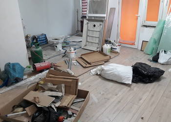 WYWÓZ ŚMIECI wywóz mebli Wywóz gruzu opróżnianie mieszkań piwnic