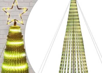 Choinka LED 1028 LEDs Ciepła biel 403 cm（4016400）