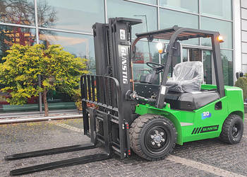 Wózek widłowy Gunstig CPCD30 diesel 3 tony triplex 4,5 m NOWY