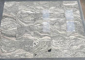 Płytki granitowe Kuppam Green, gr. 1 cm, wykończenie polerowane