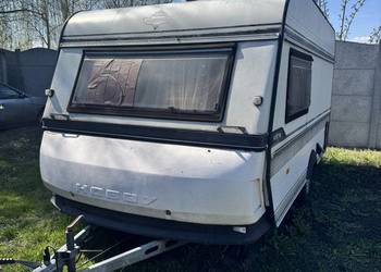 Przyczepa kempingowa hobby zarejestrowana