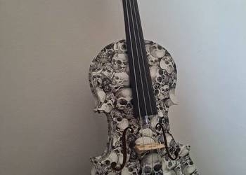 SKRZYPCE 4/4 - SKULLS DESIGN – FULL SET