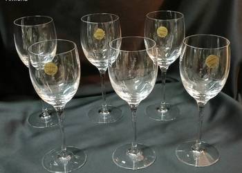 Komplet 6  kieliszków kryształowych do wina CAPRI CRYSTAL ITALIA