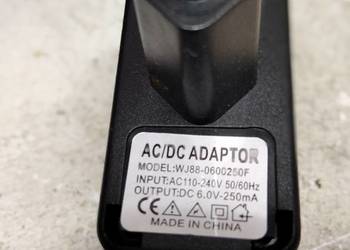 Zsilacz DC 6V 250mA prądu stałego