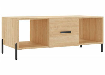 Stolik kawowy dąb sonoma 102x50x40cm materiał drewnopochodny WM-829311