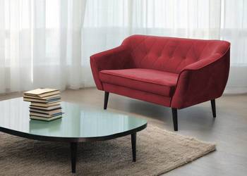 Sofa Maya 2 Osobowa Czerwona, Dostawa 0zł!