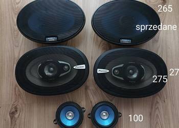 Głośniki samochodowe Alpine Pioneer Kenwood i gwizdki