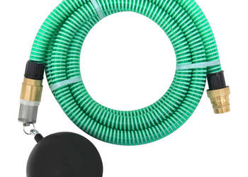 Wąż ssący z mosiężnymi złączami zielony 11" 7 m PVC WM-151045