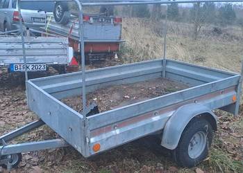 Przyczepa dmc 750 kg Neptun z plandeką 200x100 cm z dokumentami