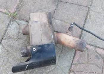 SYM wydech tlumik  z sonda