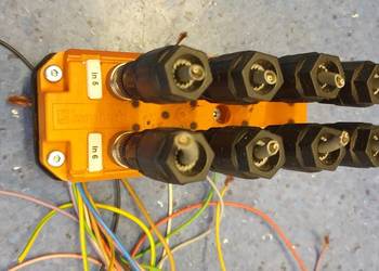 Wtyczka lumberg ASB 8/LED 5-4/1,5 M