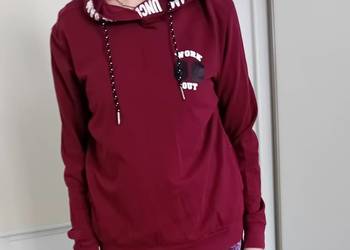 bluza bawełniana damska z kapturem