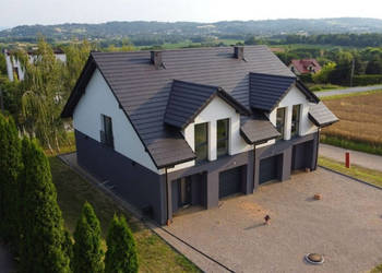 Dom z REKUPERACJĄ i Pompą ciepła - Bodzanów - Gmina Biskupice
