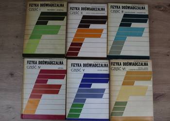 Fizyka doświadczalna 6 tomów- Szczeniowski