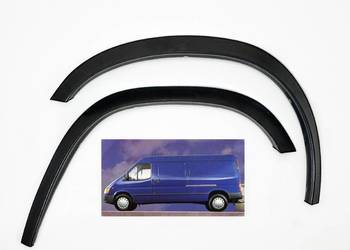 Ford Transit 6/7 Bus nakładki nadkola czarny mat 4szt sierpy