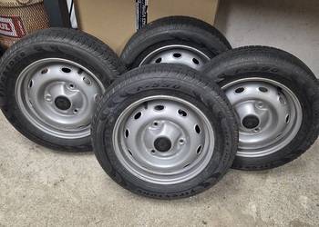 Renault R4 GTL oryginalne koła felgi + kapsle kpl