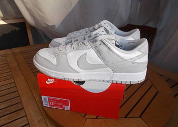 ( r. Eur 45,5 i 45) Nike Dunk Low Grey Fog DD1391-103