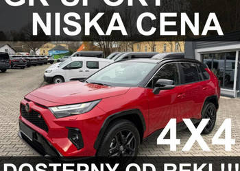 Toyota RAV-4 GR-Sport 4X4 222KM Hybryda Dostępny od ręki ! 2238zł Niska Ce…