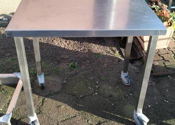 Stół gastronomiczny jezdny 90x60x85