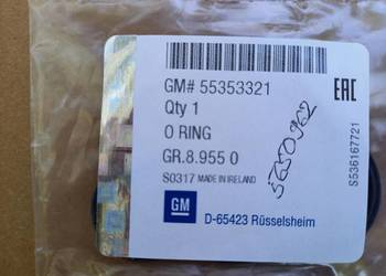 5650962/55353321 Uszczelka obudowy filtra oleju Opel Astra
