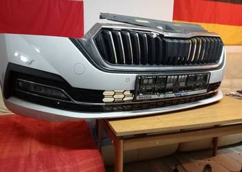 SKODA OCTAVIA 4 IV ZDERZAK PRZÓD GRILL KRATKI S9r POD RADA