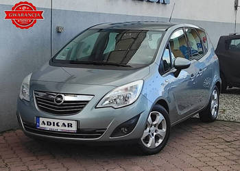 Opel Meriva klima, tempomat, wielofunkcja, nowe opony, parktronik, alu, za…