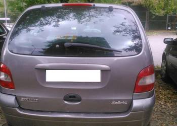 Szyba tylna klapy tył tylnej Renault Scenic I 96-03