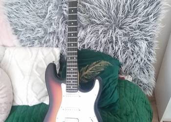 Gitara elektryczna Harley Benton ST 20HSS SB  miniwzmacniacz