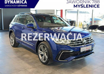 Volkswagen Tiguan VAT 23% R-Line 2.0TSI 245KM DSG 4motion 2022 r., salon P…