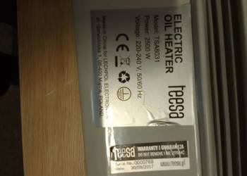 Grzejnik elektryczny Tessa 2500w