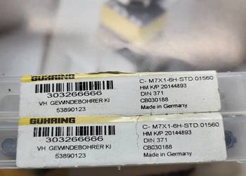Gwintownik maszynowy M7x1 6H vhm z chłodzeniem