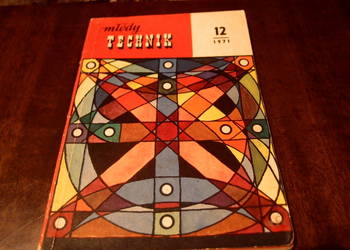 Młody technik nr 12 z 1971r PRL