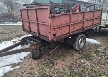 Przyczepa wywrotka 1-osiowa