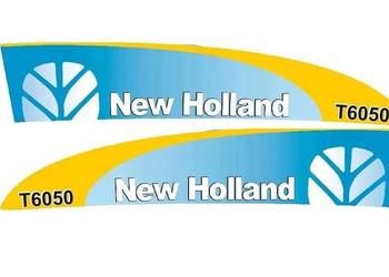 Naklejki oklejenie naklejka - NEW HOLLAND T6050 Zamiennik