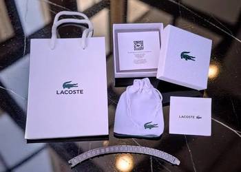 Bransoletka Lacoste srebrna Metropole / Lacoste Bracelet Piła