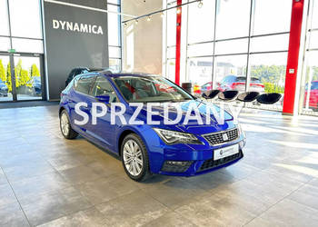 Seat Leon Xcellence 1.4TSI 125KM M6 2018 r., salon PL, serwisowany w ASO I…
