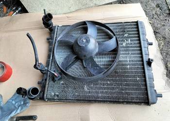 VW POLO MK4 9N 1.2  CHŁODNICA WOD KRÓCIEC CHŁODNICY DOLNY GÓRNY WENTYLATOR