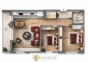 Mieszkanie 3 pokoje, Gdańsk, Letnica