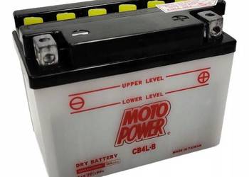 Akumulator motocyklowy MotoPower CB4L-B YB4L-B 12V 4Ah 56A E