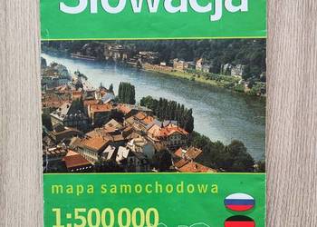 Słowacja Mapa Samochodowa drogowa 1 : 500 000