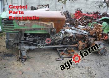 Fendt 511 części skrzynia biegów, zwolnica, silnik