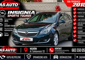 Opel Insignia 2,0CDTi 170KM Sports Tourer/Cosmo/Skóry/Navi/Kamera/Xenony/L…