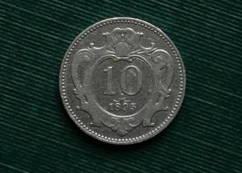 AUSTRIA - 10 halerzy (1895r)