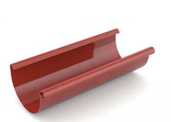 Bryza PVC Rynna 75 mm 3 m czerwony