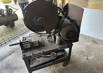 Solidna przecinarka do metalu - silnik 4 kW / 400V (siła)