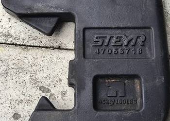 Obciążniki przod walizki balast Case New Holland McCormick Steyr 45kg