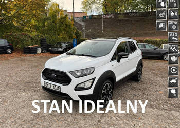 Ford EcoSport ACTIVE-1.0EcoBoost-140km-Serwis-Bezwypadkowy-Navi-Kamera-Skó…