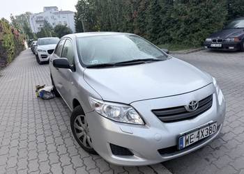 Toyota corolla uszkodzony tył