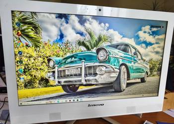 Komputer Lenovo 21,5 cala a i o 8 GB RAM 256 GB SSD Windows 10 gotowy