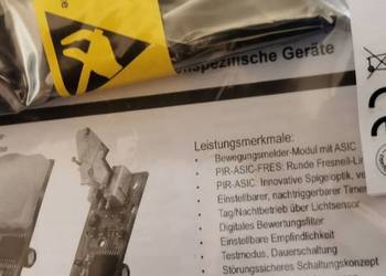 Czujnik PIR z zegarem B + B Thermo-Technik PIR-ASIC N/A Zasi